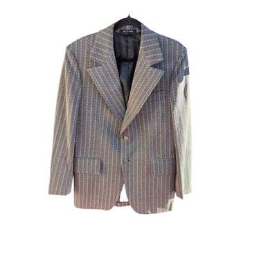 Other Mens Unbranded Blazer Double Knit Wrinkle R… - image 1