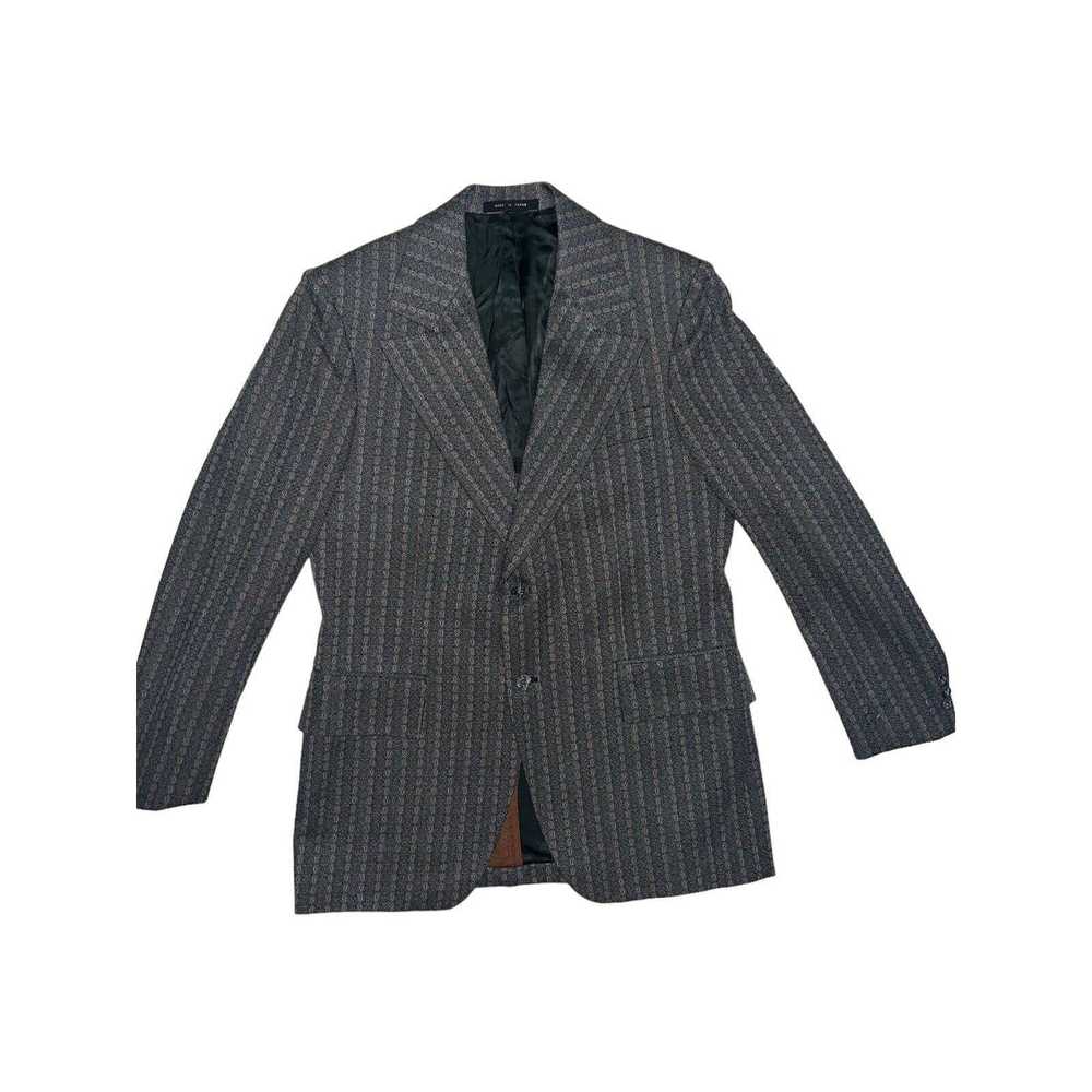 Other Mens Unbranded Blazer Double Knit Wrinkle R… - image 3