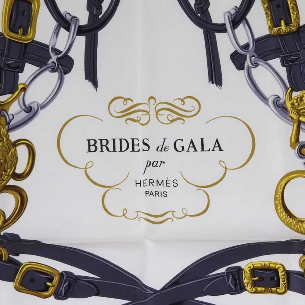 Hermes HERMES Carre 90 BRIDES de GALA scarf muffl… - image 3