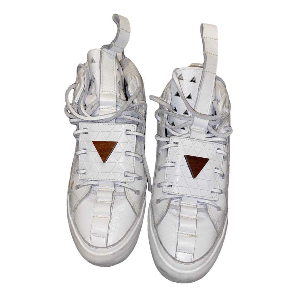 Patrick Mohr Leather trainers - image 1