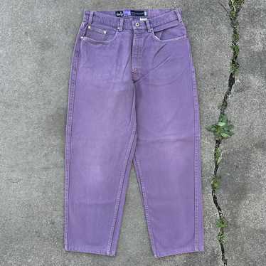 Rare Vintage Levi's Silvertab 34x38 Baggy Jeans Purple Tag Distressed  Thrashed
