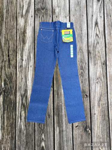vintage wrangler jeans youth size 16 husky straight leg deadstock NWT 80s  pants 