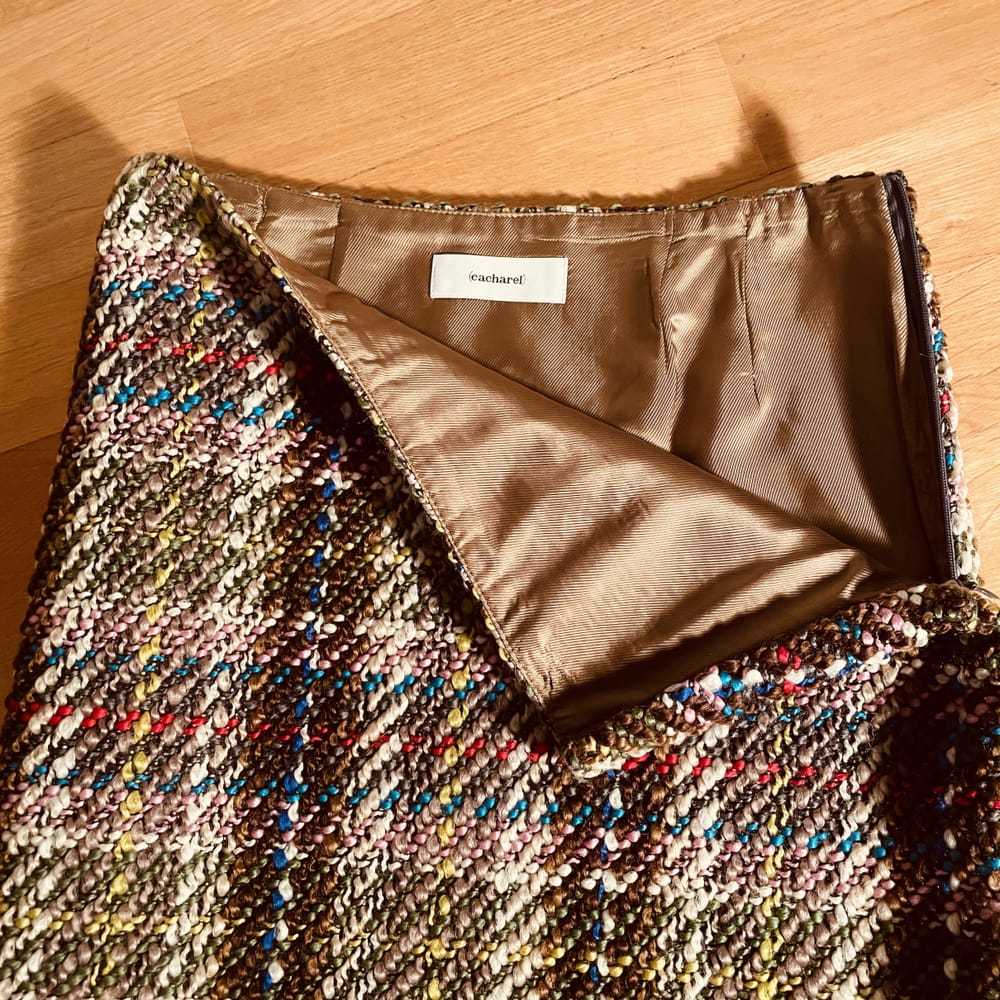 Cacharel Wool mini skirt - image 3