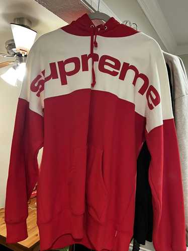 Supreme Supreme blocked hoodie