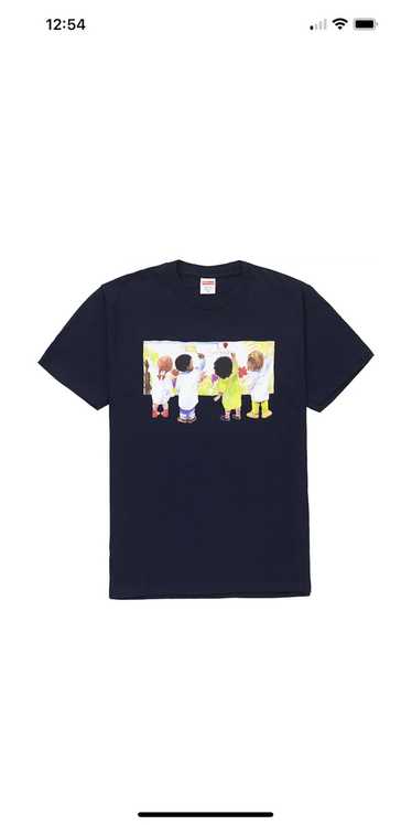 Supreme Supreme kids tee Navy