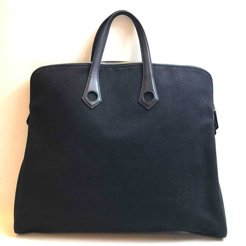 Hermes HERMES Bag Sac Ibou GM Black Handbag Tote … - image 2