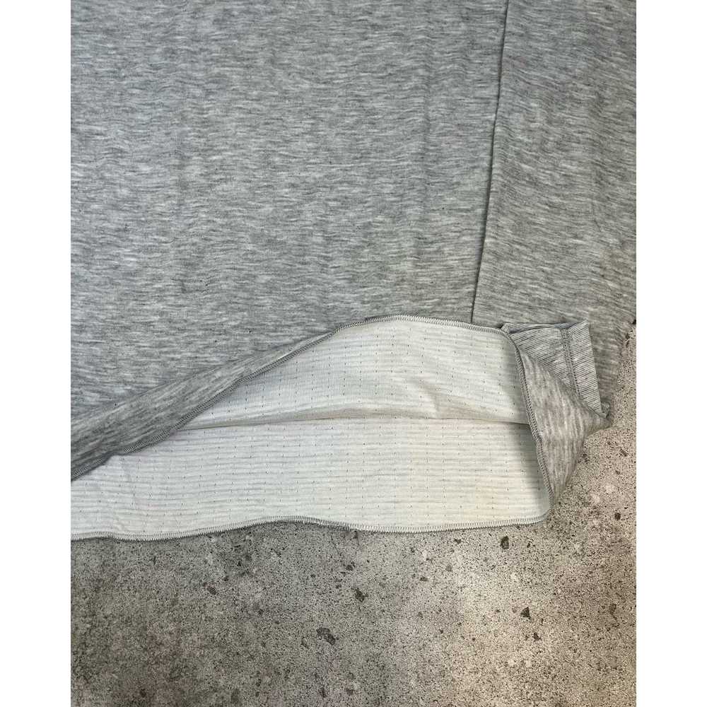 Vintage L/S Gray Thermal Tee (XL) - 1990s - image 2
