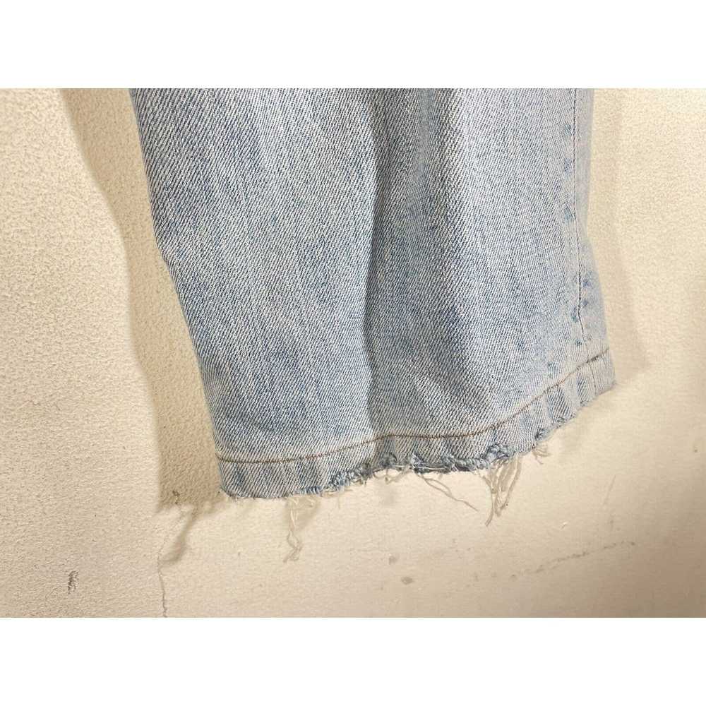 Levi's 90's Grunge 501 Ripped Denim Repairs Distr… - image 10