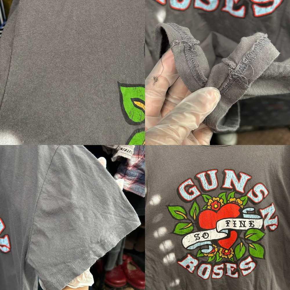 Guns N Roses Guns N Roses Cracked Graphic Band Ts… - image 4