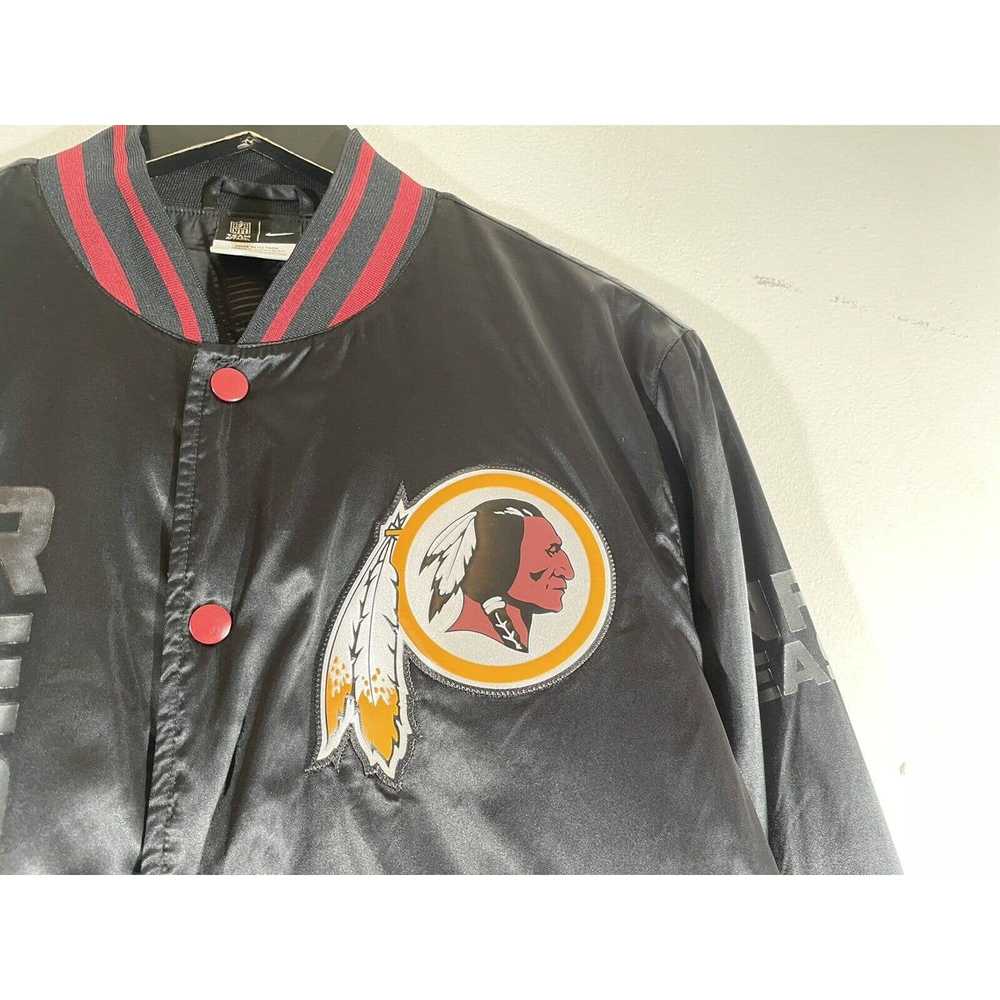 Nike Washington Redskins Padded Satin Bomber Vars… - image 5