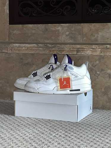 Jordan Brand × Nike Jordan 4 Metallic Purple size… - image 1