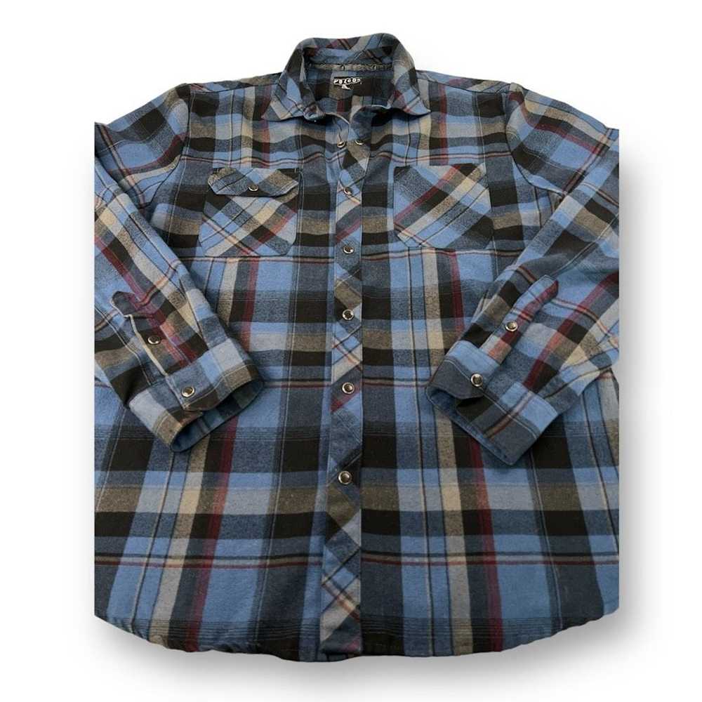 Volcom Volcom Snap Button Flannel Size Medium - image 2