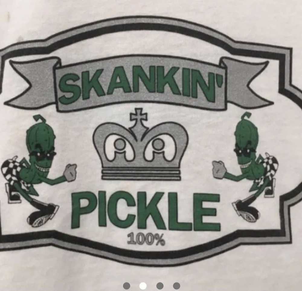 Band Tees × Vintage Vintage 90s Skankin’ Pickle R… - image 2
