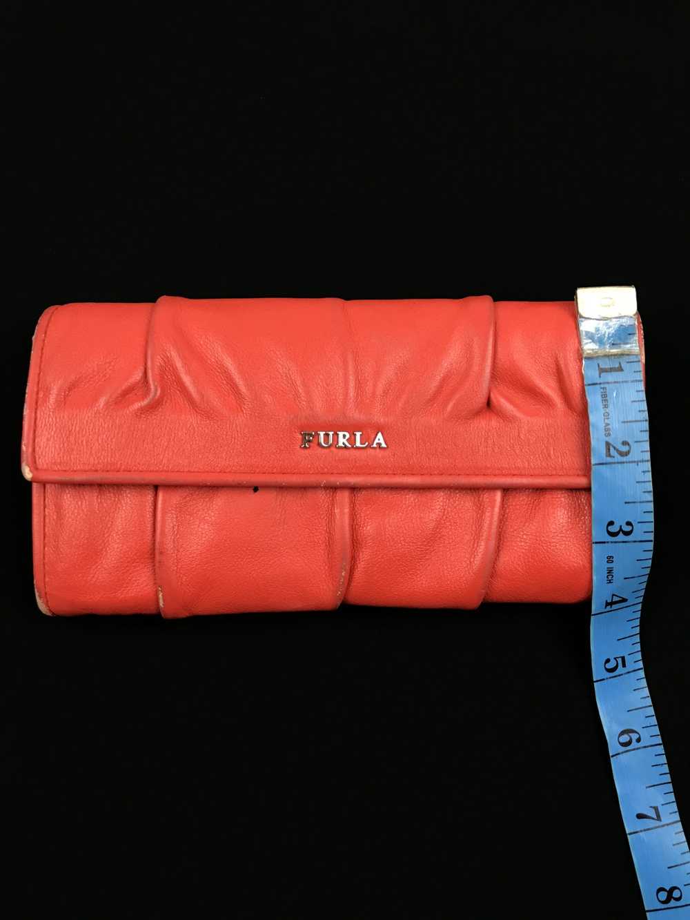 Designer × Furla × Vintage Vintage Furla Orange L… - image 7