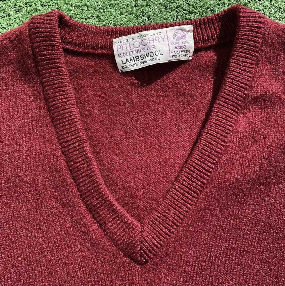 Vintage Vintage Pitlochry Knitwear 100% Wool Swea… - image 3