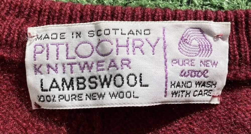 Vintage Vintage Pitlochry Knitwear 100% Wool Swea… - image 5