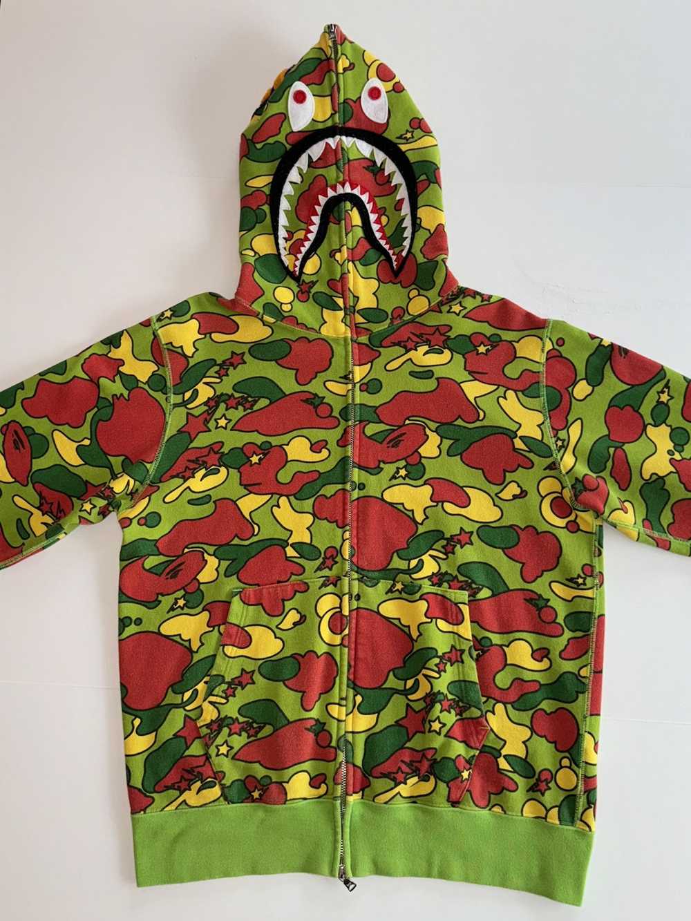 Bape Sta Camo Shark Full Zip Hoodie - image 2