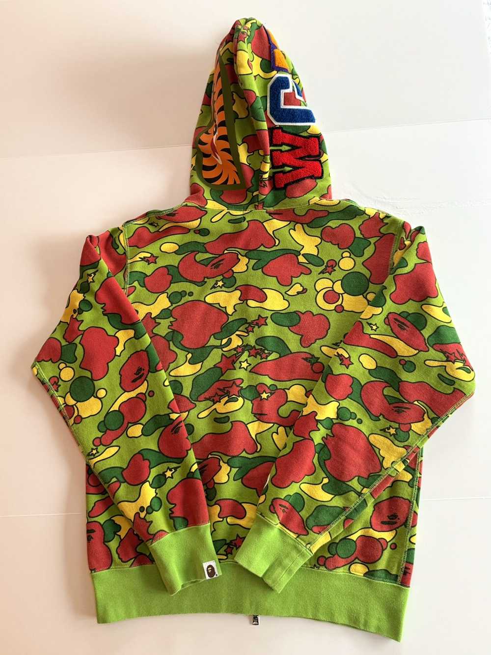 Bape Sta Camo Shark Full Zip Hoodie - image 3