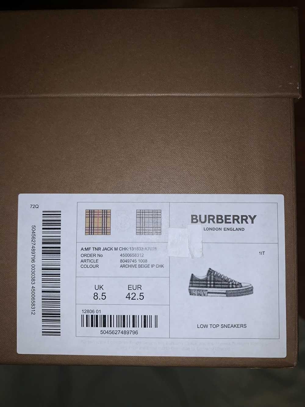 Burberry burberry sneakers low to - image 7