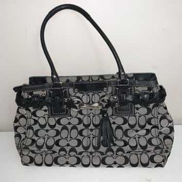 バッグ coach hampton signature callyall tote Coach~vintage~hamptons signature carryall - Gem