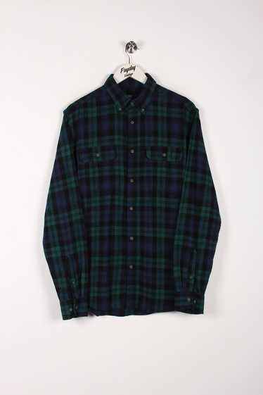 Vintage Plaid Flannel Shirt Medium