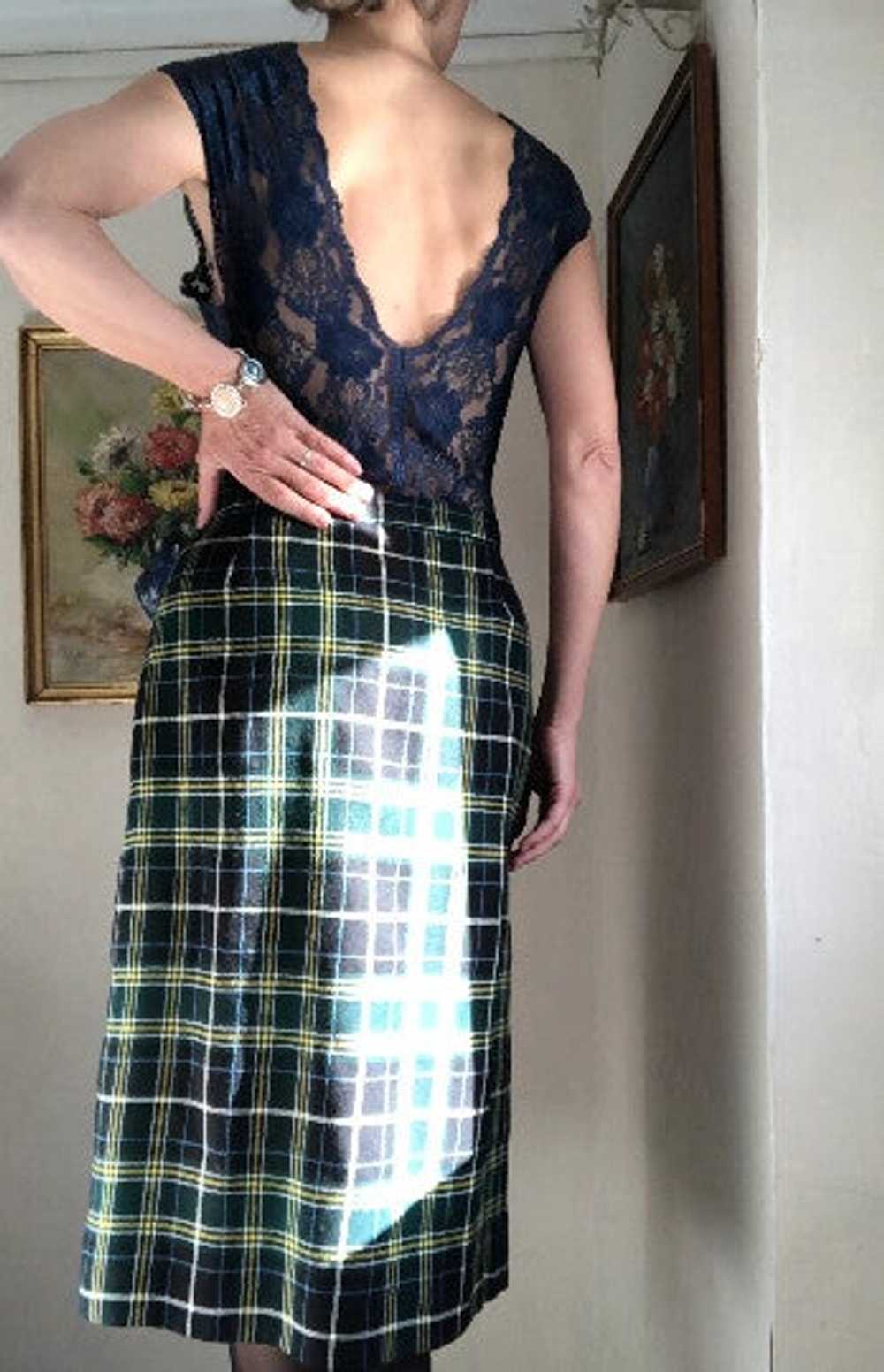 Cacharel wool skirt - Tartan skirt by Cacharel - image 5