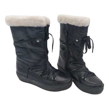 Vagabond Leather snow boots