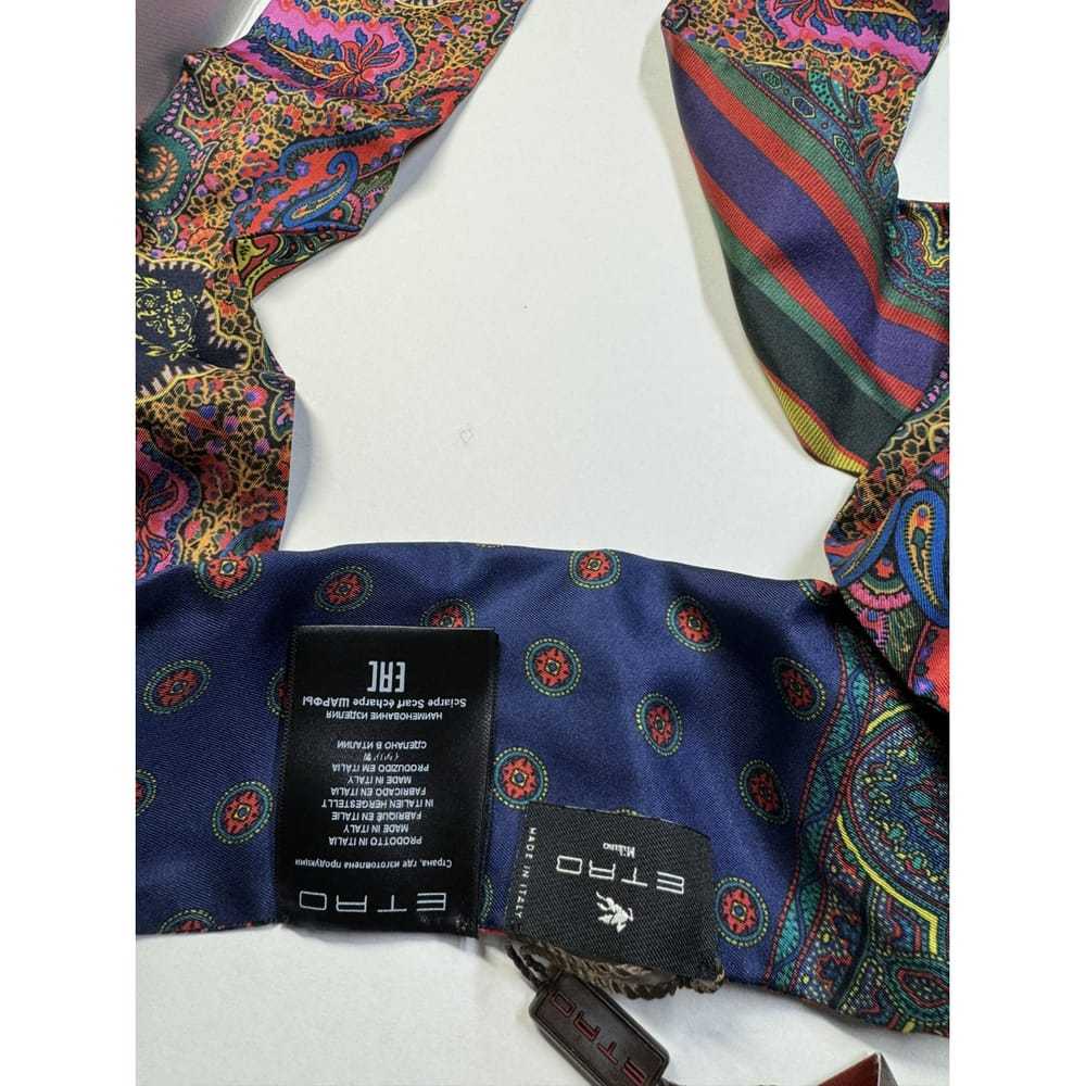 Etro Silk neckerchief - image 9