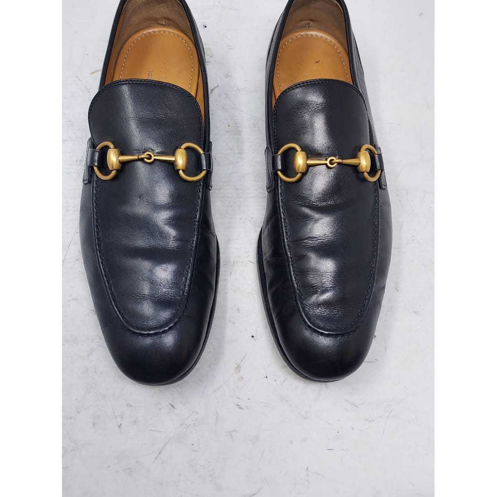 Gucci Jordaan leather flats - image 2