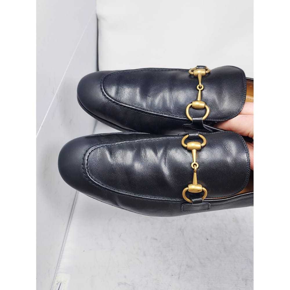 Gucci Jordaan leather flats - image 6