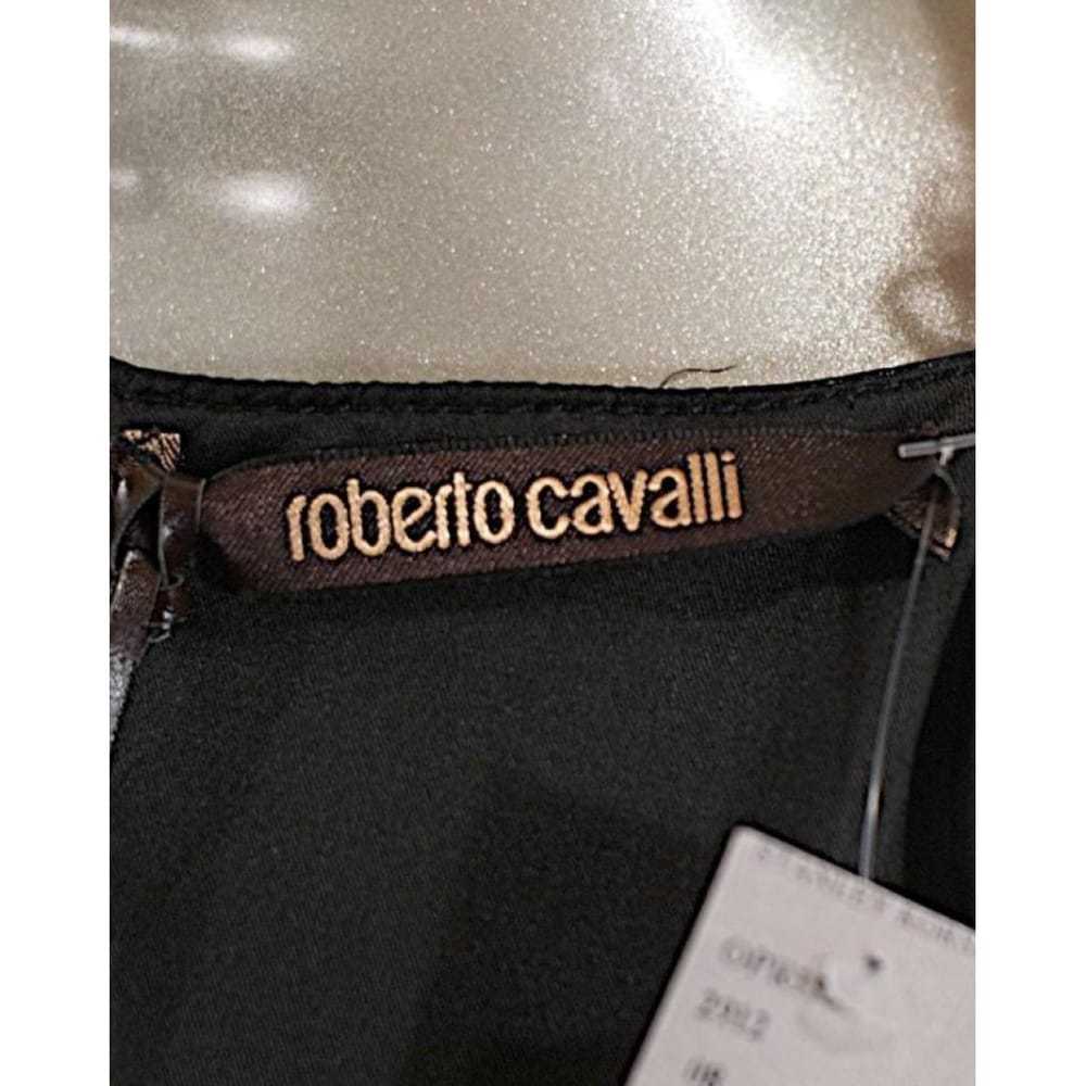 Roberto Cavalli Leather mini dress - image 4