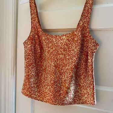 Vintage VS silk tank top