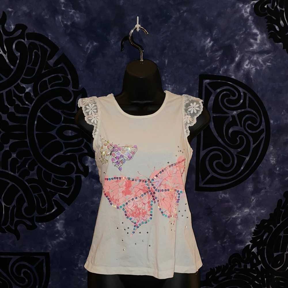 Vtg candie's top - image 1