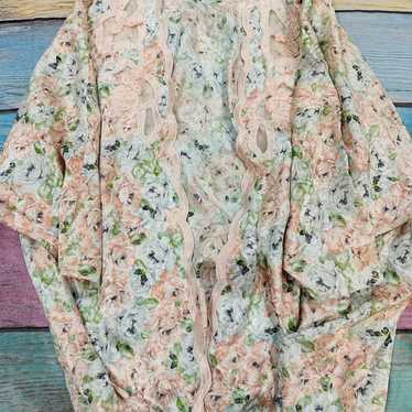 Kimono Victoria’s Secret Vintage Cover Up Cover A… - image 1
