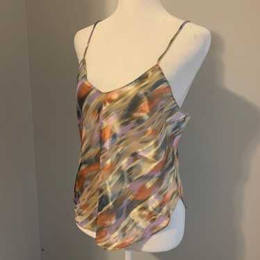 Vintage Y2k silk tank. Like new. - image 1