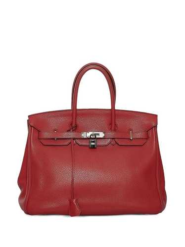 Hermès Pre-Owned pre-owned Birkin handbag - Red