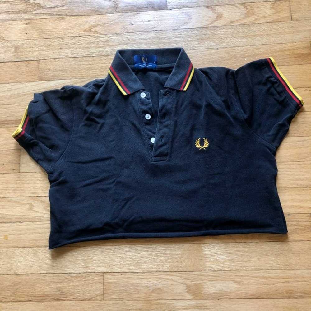 Vintage Cropped Polo - image 1