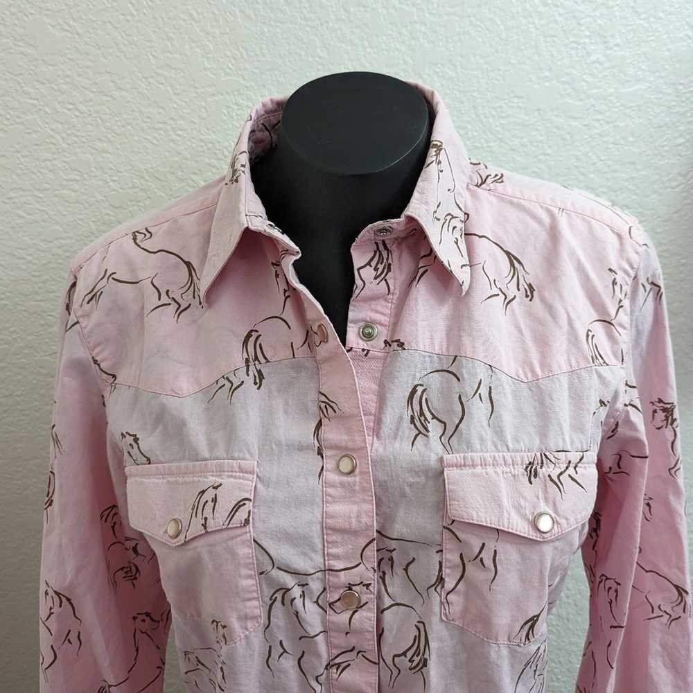 Vintage Rockies Pearl Snap Shirt Size Small - image 2