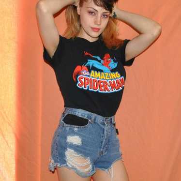 Small Marvel Spiderman T-Shirt Retro - image 1