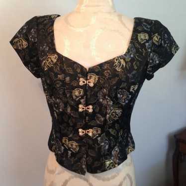 Black Corset Top - image 1