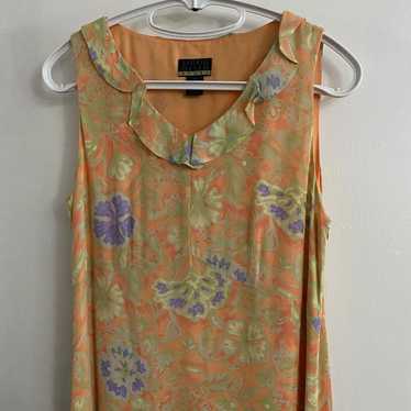 Sigrid Olsen Floral Dress Vtg