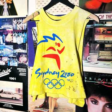 Vintage 2000 Sydney Olympics Crop Top - image 1