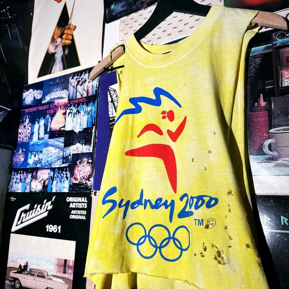 Vintage 2000 Sydney Olympics Crop Top - image 3