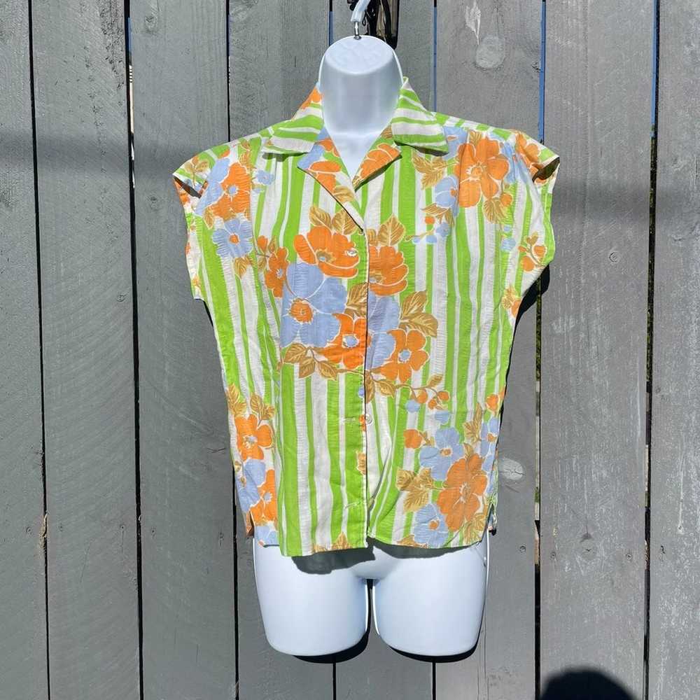 Vintage 1960s Hawaiian Shirt - image 2