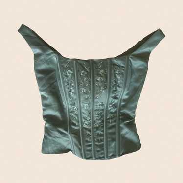 zara off shoulder corset - Gem