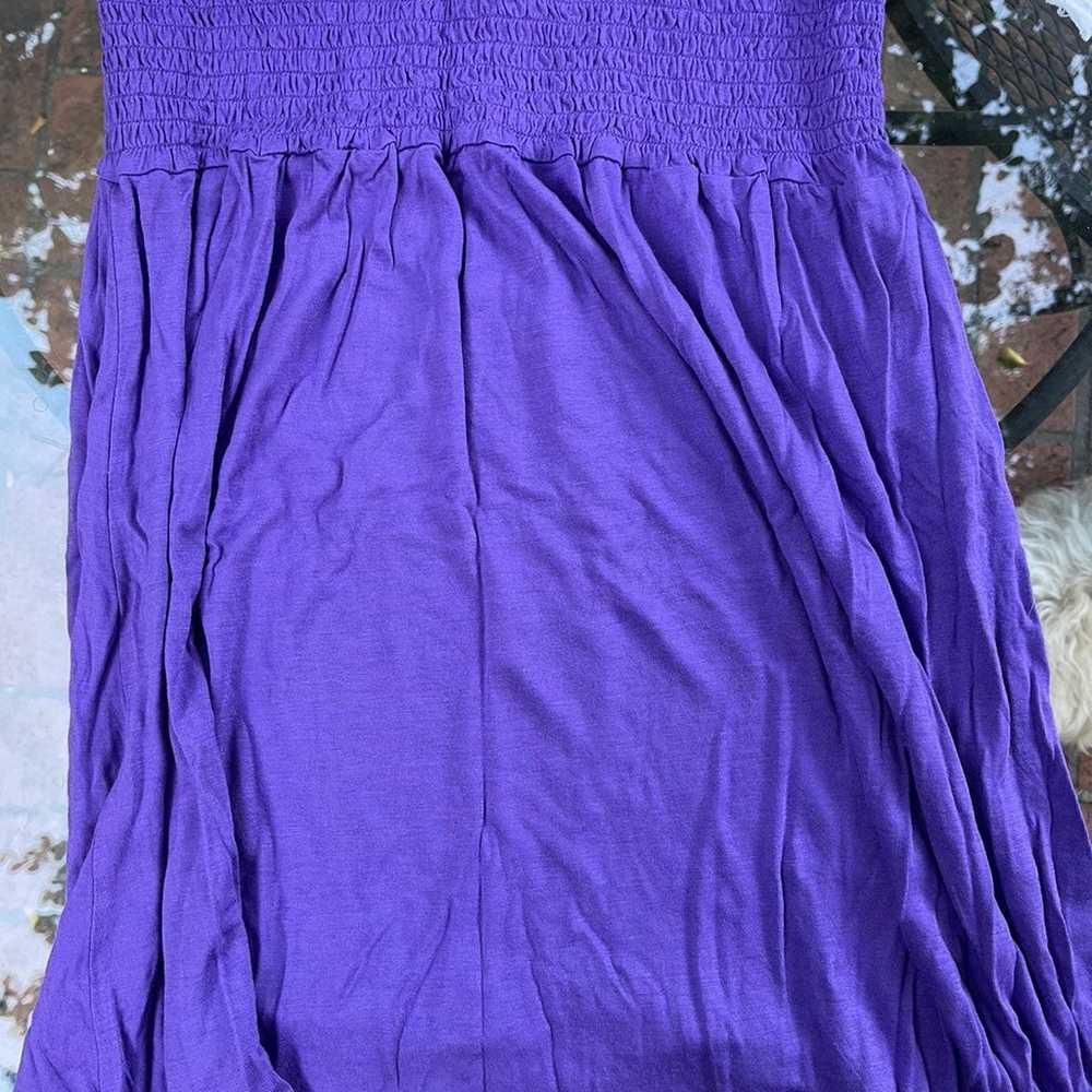 Y2K Purple Scrunchy Top - image 3