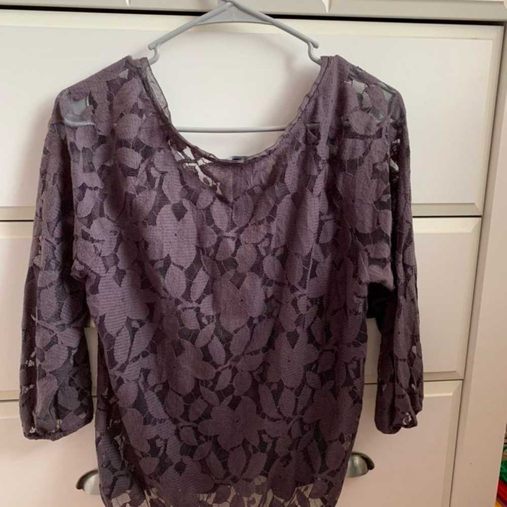 American Eagle lace blouse - image 2