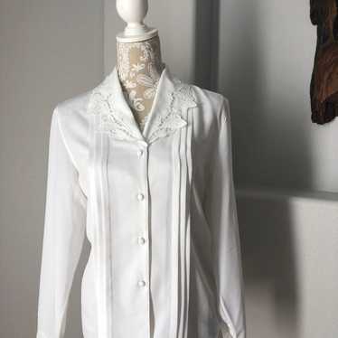 Detailed vintage button down - image 1