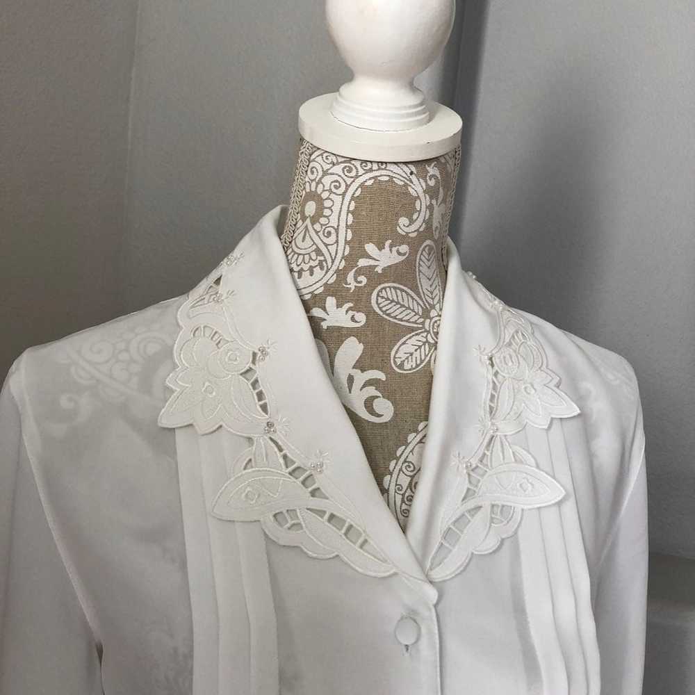 Detailed vintage button down - image 3