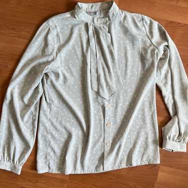 Vintage Bleyle Silk Button Down Shirt